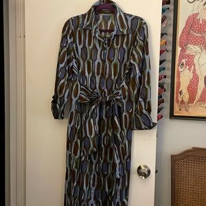 J. McLaughlin XL printed Orla maxi dress